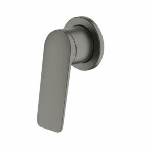 Abey - Gareth Ashton Vela - 7SH-EXT-GM + 6SH-INT-GM - Shower Mixer - Gun Metal