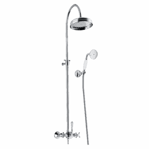 Abey - Armando Vicario Provincial - 800004 - Overhead Shower with Hand Shower - Wels 3 Star Flow Rate 8.5L/min