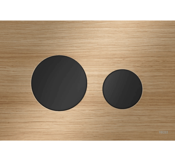 TECE - TECEloop Glass Designer Series - 9.240.619 - Button Set Only - Matte Black - Image 2
