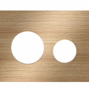 TECE - TECEloop Glass Designer Series - 9.240.612 - Glass Flush Plate Cover Only - Oak Wood