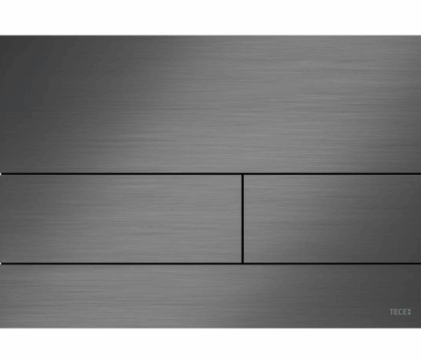 TECE - 9.240.846 - TECEsquare Metal PVD - Flush Button - Brushed Black Chrome