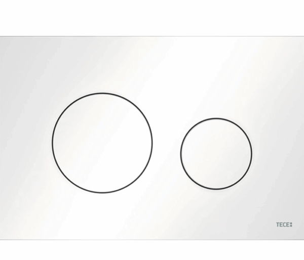 TECE - TECEloop - 9.240.920 - ABS Flush Plate - Gloss White