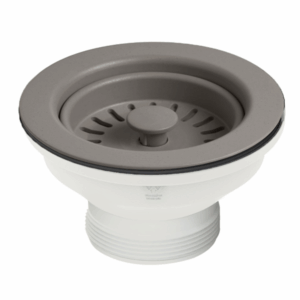 Turner Hastings - Kitchen & Laundry Wastes - 90BW-CL - 90 x 50mm Basket Waste - Concrete Look