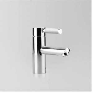 Astra Walker - Assemble Knurled Icon + Lever - A68.02.V2.KN.00 - Basin Mixer with 105mm Fixed Spout - Chrome