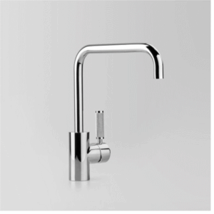 Astra Walker - Assemble Knurled Icon + Lever - A68.08.V2.KN.00 - Kitchen Mixer with 225mm Swivel Spout - Chrome