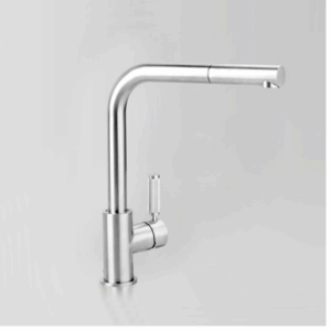 Astra Walker - Assemble Knurled Icon + Lever -  A68.08.V9.KN - Kitchen Mixer with Pull Out Spray, Swivel Spout - Chrome