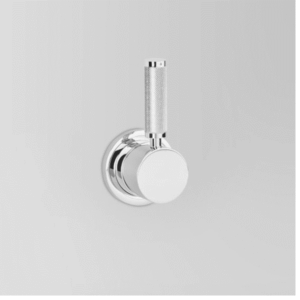 Astra Walker - Assemble Knurled Icon + Lever - A68.48.KN - Wall Mixer with Knurled Handle - Chrome