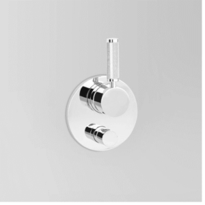 Astra Walker - Assemble Knurled Icon + Lever - A68.48.V4.KN - Diverter Mixer with Knurled Handle - Chrome