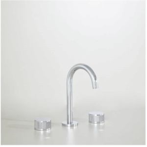 Astra Walker - Assemble Dial - A81.00.69.V5 - Basin Set with Knurled Handles & 110mm Swivel Spout - Chrome