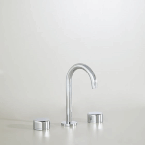 Astra Walker - Assemble Dial - A81.00.69.V8 - Basin Set with Round Dial Handles & 110mm Swivel Spout - Chrome
