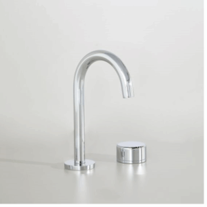 Astra Walker - Assemble Dial - A81.00.V6.H.69 - Basin Set with Round Dial Progressive Mixer & 110mm Swivel Spout - Chrome