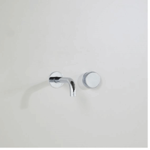 Astra Walker - Assemble Dial - A81.05.48.V6 - Wall Set with Reeded Progressive Mixer, 150mm Spout - Chrome