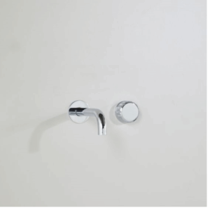 Astra Walker - Assemble Dial - A81.05.48.V7 - Wall Set with Fluted Progressive Mixer, 150mm Spout - Chrome