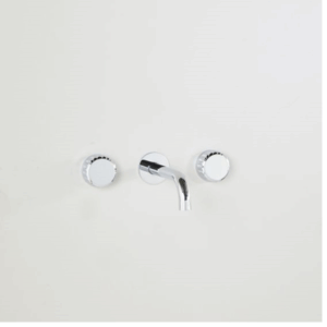 Astra Walker - Assemble Dial - A81.05.V7 - Wall Set with Fluted Handles, 150mm Spout - Chrome