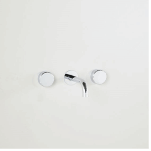 Astra Walker - Assemble Dial - A81.05.V8 - Wall Set with Round Dial Handles, 150mm Spout - Chrome