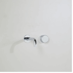 Astra Walker - Assemble Dial - A81.06.48.V8 - Wall Set with Round Dial Progressive Mixer, 200mm Spout - Chrome