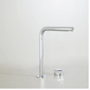 Astra Walker - Assemble Dial - A81.07.V6.V7 - Hob Set with Fluted Progressive Mixer & 215mm Swivel Spout - Chrome