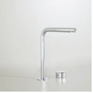 Astra Walker - Assemble Dial -  A81.07.V6.V8 - Hob Set with Round Dial Progressive Mixer & 215mm Swivel Spout - Chrome