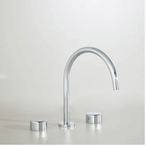 Astra Walker - Assemble Dial - A81.00.V6.69.H.V8 - Hob Set with Round Dial Handles & 205mm Swivel Spout - Chrome