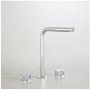Astra Walker - Assemble Dial - A81.07.V9.69.V5 - Hob Set with Knurled Handles & 205mm Swivel Spout - Chrome