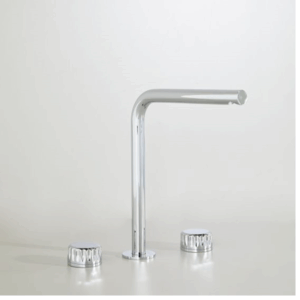 Astra Walker - Assemble Dial - A81.07.V9.V7 - Hob Set with Fluted Handles & 215mm Swivel Spout - Chrome