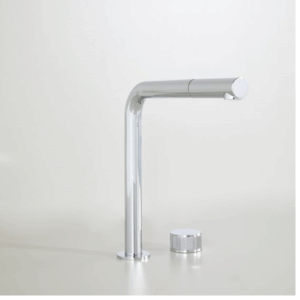 Astra Walker - Assemble Dial - A81.08.V9.V5 - Kitchen Set with Knurled Progressive Mixer & 250mm Swivel Pull-Out Spout - Chrome