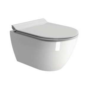 Astra Walker - Pura - A94.67.02.99 - Swirlflush® Wall Mounted Toilet Pan with Slim Seat
