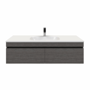 Rifco - Allure - AL12C - Single Drawer Vanity with Ceramic Top 1200mm