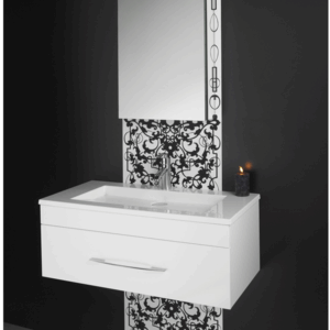 Rifco - Aria - AR9C - Single Drawer Vanity with Ceramic Top 900mm
