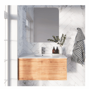 Rifco - Aspen - ASP7C - Double Drawer Timber Vanity with Ceramic Top 750mm