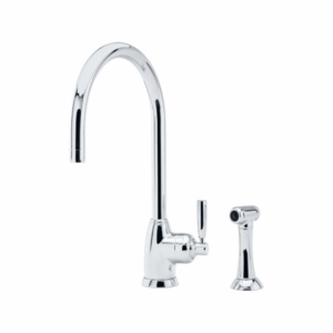 Shaws by Perrin & Rowe - Roeburn - AUSH.4846CP - Kitchen Mixer Tap with Spray Rinse - Chrome
