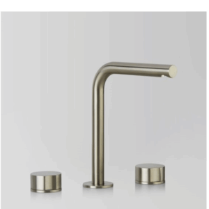 Astra Walker - Assemble - A81.00.01 - Basin Set with Indent Handle - Brushed Platinum