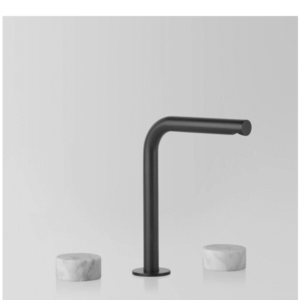 Astra Walker - Assemble - A81.00.V3.02 - Basin Set with Marble Handle - Matt Black