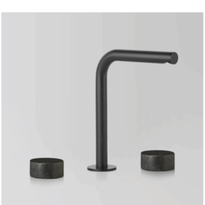 Astra Walker - Assemble - A81.00.V4.02 - Basin Set with Marble Handle - Matt Black