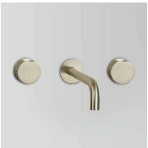 Astra Walker - Assemble - A81.05.01 - Wall Set with Indent Handle - Brushed Platinum