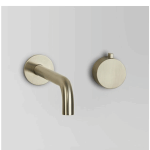 Astra Walker - Assemble - A81.05.48.V2.01 - Wall Set with Mixer & Pin Handle - Brushed Platinum