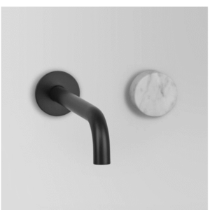 Astra Walker - Assemble - A81.05.48.V3.02 - Wall Set with Mixer & Marble Handle - Matt Black