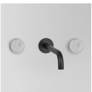 Astra Walker - Assemble - A81.05.V3.02 - Wall Set with Marble Handle - Matt Black