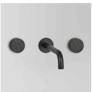 Astra Walker - Assemble - A81.05.V4.02 - Wall Set with Marble Handle - Matt Black