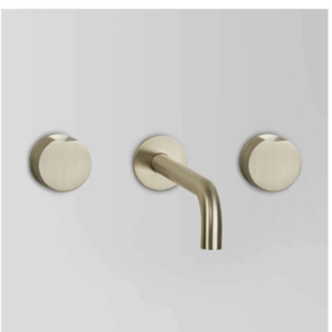 Astra Walker - Assemble - A81.06.01 - Wall Set with Indent Handle - Brushed Platinum