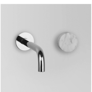Astra Walker - Assemble - A81.06.48.V3.00 - Wall Set with Mixer & Marble Handle - Chrome
