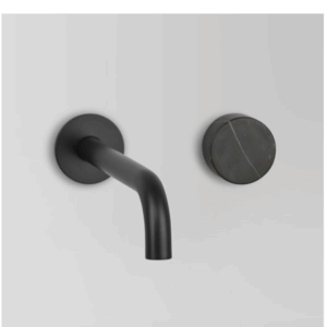 Astra Walker - Assemble - A81.06.48.V4.02 - Wall Set with Mixer & Marble Handle - Matt Black