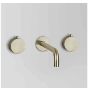 Astra Walker - Assemble - A81.06.V2.01 - Wall Set with Pin Handle - Brushed Platinum