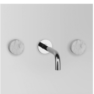 Astra Walker - Assemble - A81.06.V3.00 - Wall Set with Marble Handle - Chrome