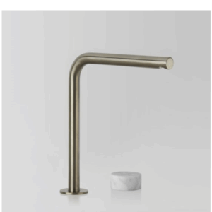 Astra Walker - Assemble - A81.07.V6.V3.01 - Hob Set with Mixer & Marble Handle - Brushed Platinum