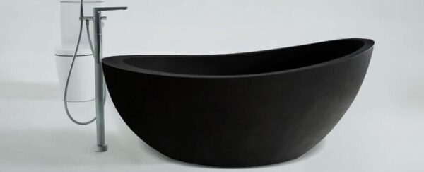 Pietra Bianca - Autumn  - PB4097-15 - Terrazzo Freestanding Bath 1500mm