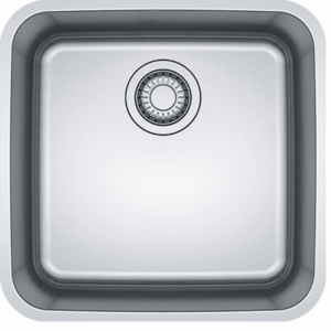 Franke - BCX210-42 - Bell Single Bowl Sink - Stainless Steel