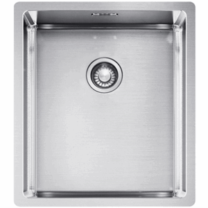 Franke - BOX210-36 - Bolero Single Bowl Sink - Stainless Steel