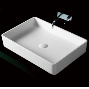 KasKadeStone - Devon - BRA08-600 - Bench Basin 600 - Matte White
