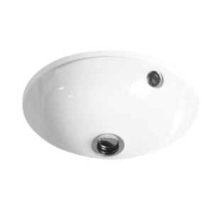 ADP - Round - BT016 - Ceramic Under-Counter Basin - Gloss White